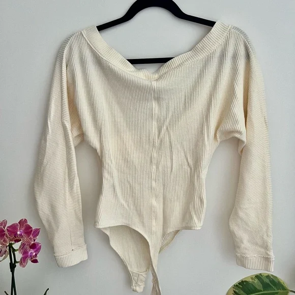 Free People Waffle / Lovin This Feeling Bodysuit - Picture 6 of 7